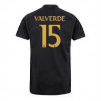 Muški Nogometni Dres Real Madrid Federico Valverde #15 Rezervni 2023-24 Kratak Rukav